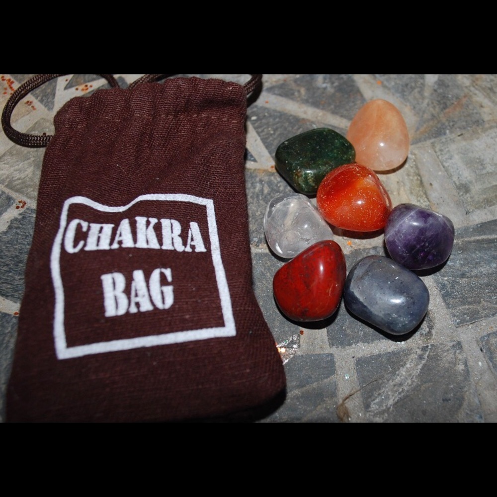 Chakra set of crystals